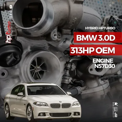Hybrid Turbo BMW 335d 435d 535d 640d 740d X3 X4 X5 X6 3.0 D BITURBO 313HP Engine N57D30